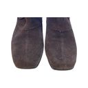 Andrew Geller  Women’s Boots Sz 9 Brown Suede Leather Ankle Magnolia 2" Wedge Photo 3