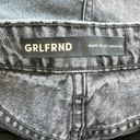 GRLFRND  25 Karolina High Rise Straight Crop Jeans Black Cotton Non Stretch NWT Photo 6