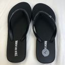 True Religion  Iliana Black White Sandals Flip Flops Women's Size 7 Photo 1