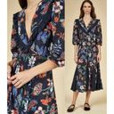 Hunter Bell  | Florence Dress | Desert Willow Blue Floral | Sz M Photo 1