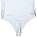 Abercrombie & Fitch Bodysuit AF Soft Collection M White Halter Square Neck NWOT Photo 7
