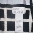 West of Melrose  Plaid Love Women’s Crop Tank Black & White Women’s Large Photo 4