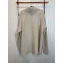 Lane Bryant  Ivory Ribbed Turtle Neck Raglan Pullover Sweater Plus Size 26/28 Photo 1