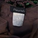 Fleurish EUC crochet back ribbed tank Brown Photo 2