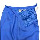 Talbots Linen Blend Women’s Blue Straight Skirts Size 12 Photo 2