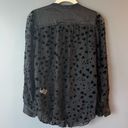 Rebecca Taylor  Velvet Heart Button Down Shirt Photo 2