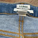 L.L.Bean  Classic Fit Straight Leg jeans high rise medium wash women’s sz 18 REG Photo 8