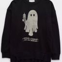 Aerie ghost crewneck i scream u scream XL  Photo 0