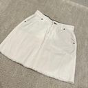 Tommy Hilfiger White Denim Skirt Photo 1