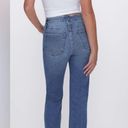 Good American NWT  Good Legs Straight Jeans Blue Indigo478 Color High Rise Size 6 Photo 1