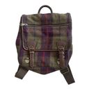 Gap  Wool Blend Double Flap Plaid Backpack Photo 0