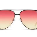 Quay Australia Quay High Key Mini Aviator Sunglasses Black Tortoise Coral Photo 0