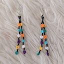 Altar'd State NWOT Altar d’state bohemian beaded flower drop earrings  Photo 0