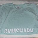 Gymshark cropped mint colored t-shirt size small Photo 0