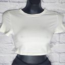 SKIMS  COTTON JERSEY SUPER CROPPED T-SHIRT/ MARBLE NWT Photo 2