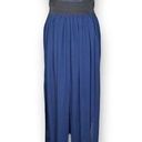 BCBGeneration  Evening Dress Navy Blue Black Cutout Sheer Sleeveless Lace Maxi Photo 0