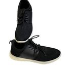 MIA  Womens Ares Athletic Training Sneaker Shoes 8M Black Lace Up Stretch Knit Photo 0