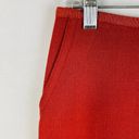 Lafayette 148  Womens 6 Wool Rust Red Unlined Pencil Skirt Knee Length Career Photo 1