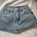 Jean Skirt Blue Photo 0