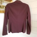 Laundry by Shelli Segal Vintage 1995  deep plum blazer size 2 Photo 3