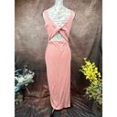 l*space  Nico Ribbed Cut Out Dress - Coral - size XL Reversible Photo 8