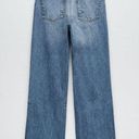 ZARA High Waisted Vintage Jeans Blue Size 6 Photo 1