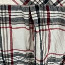 Style & Co Checker White and Red Button Down Dress Shirt / Size XL Photo 4