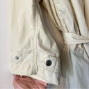 Aritzia  WILFRED Requiem Trench Coat S Cream Long Line Jacket Oversized Tie Photo 12