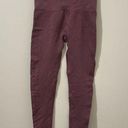 SET active  Burgundy Leggings Size Small Photo 0