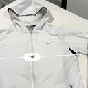 Nike  Sphere Dry jacket size large 12-14 Lightweight white active zip up jacket Photo 3