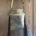 Myra Bags Myra Bag Crossbody Cowhide With Fringe  Photo 1