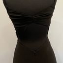 La Femme  28079 Black Back Cut Out Gown 4 Photo 6