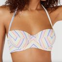 Kate Spade New York High Waist Bikini in Beach Stripe Seersucker Size Medium Photo 3