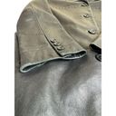 Anne Klein  Leather Coat Jacket Size Small Genuine Lamb Skin Button Down *READ* Photo 6