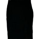 Naked Wardrobe NWOT Size XS Hourglass Mini Skirt Black Crepe High Waist Photo 0