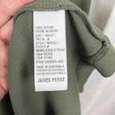 James Perse Standard  Artillery Green Ribbed Knit Tank Dress Sz.3(L) NWT Photo 13