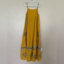 ZARA Yellow dress with blue details . Photo 3