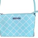 Kenneth Cole Window Pane Mini Crossbody Purse Robin White Girly Preppy Cute Photo 0