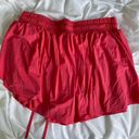 Amazon red flowy shorts NWOT Photo 2