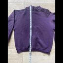 Vintage Chic Sweater‎ Womens M Purple Blank Crewneck Sweatshirt Pullover 90s Size M Photo 3