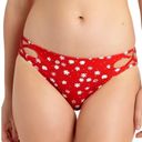 California Waves  Red strappy  bikini swim bottom Photo 0