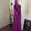 ASTR The Label Marissa Satin Halter Dress Photo 9