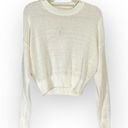 Madewell  Loose-Knit Crewneck Sweater Women's Small Natural Long Sleeve NWT Photo 1