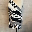 Apt. 9  geometric black & white halter swim top Size XXL Photo 2