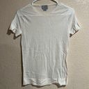 Jason Wu GREY  cream lightweight wool short sleeve tee shirt XS Photo 5