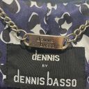 Dennis Basso Dennis by  Parka light weight jacket. Navy Blue Size Small. Photo 3