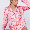 Nasty Gal Satin Heart PJ Set Photo 0