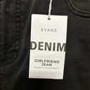 4/$25 BUNDLE DEAL EVANS GIRLFRIEND JEAN RELAXED FIT FADED BLACK JEANS Size 16W Photo 9