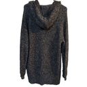 BP Nordstrom  Hooded Button Down Oversized Cardigan Sweater Size S Charcoal Gray Photo 5