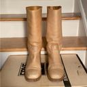 Frye  Campus 14L Boots size 8 D in Tan Photo 5